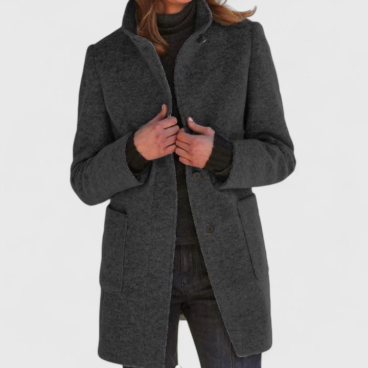 Darlene | Classic Wool-Blend Coat
