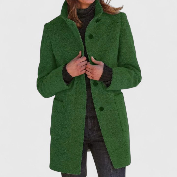 Darlene | Classic Wool-Blend Coat