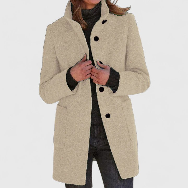 Darlene | Classic Wool-Blend Coat