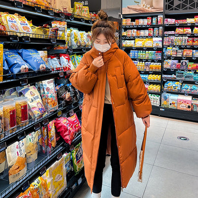 Evelyn Mae | Classic Hooded Long Puffer Coat