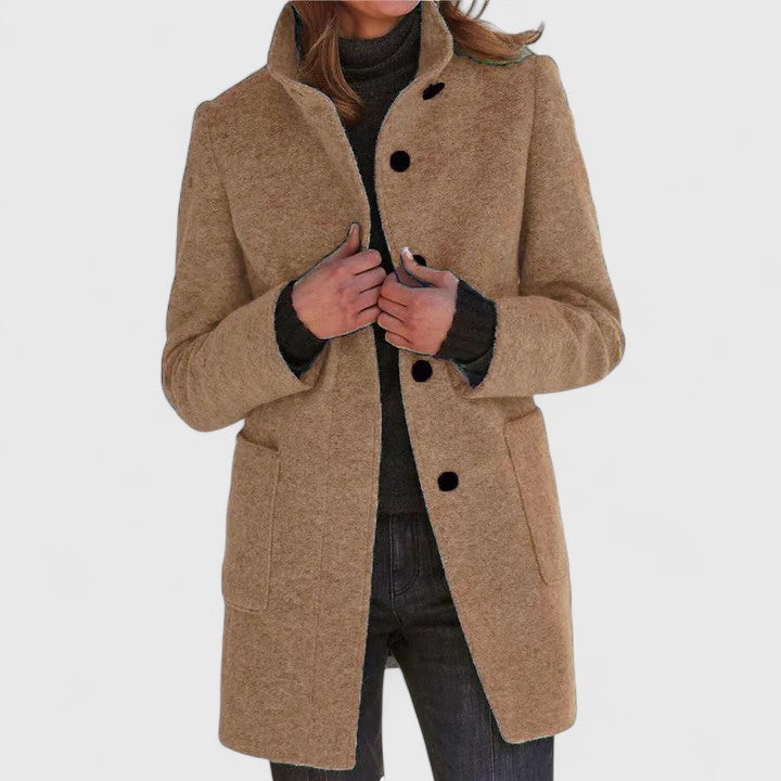 Darlene | Classic Wool-Blend Coat